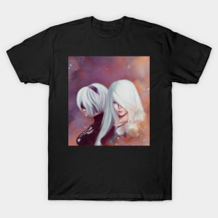 Nier Automata 2b & a2 T-Shirt